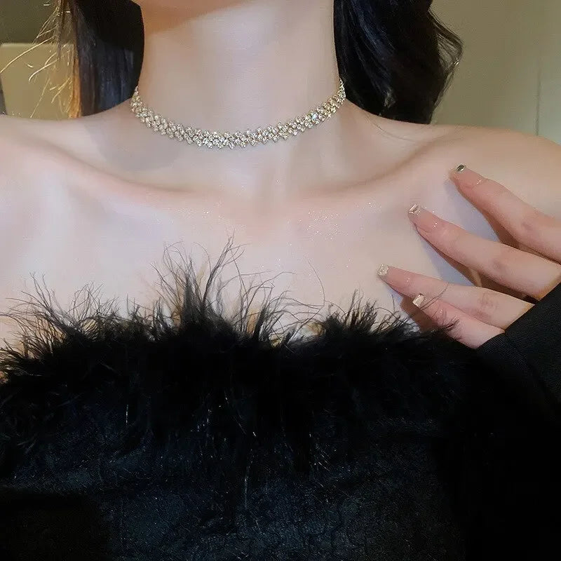 Women’s Rhinestone Necklace