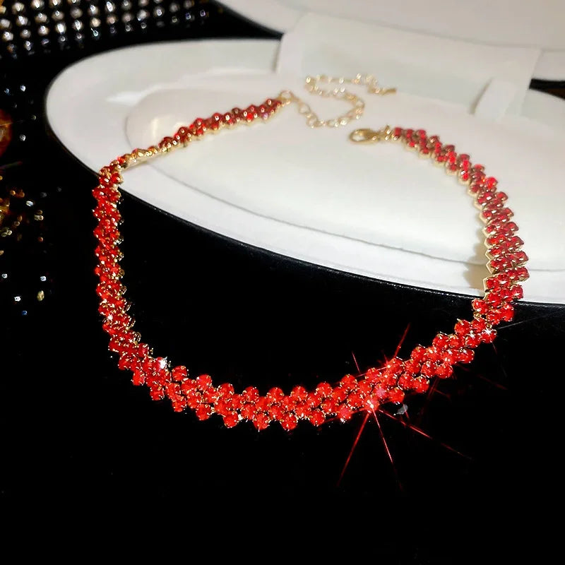 Women’s Rhinestone Necklace
