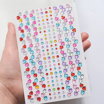 Colorful Face Rhinestones