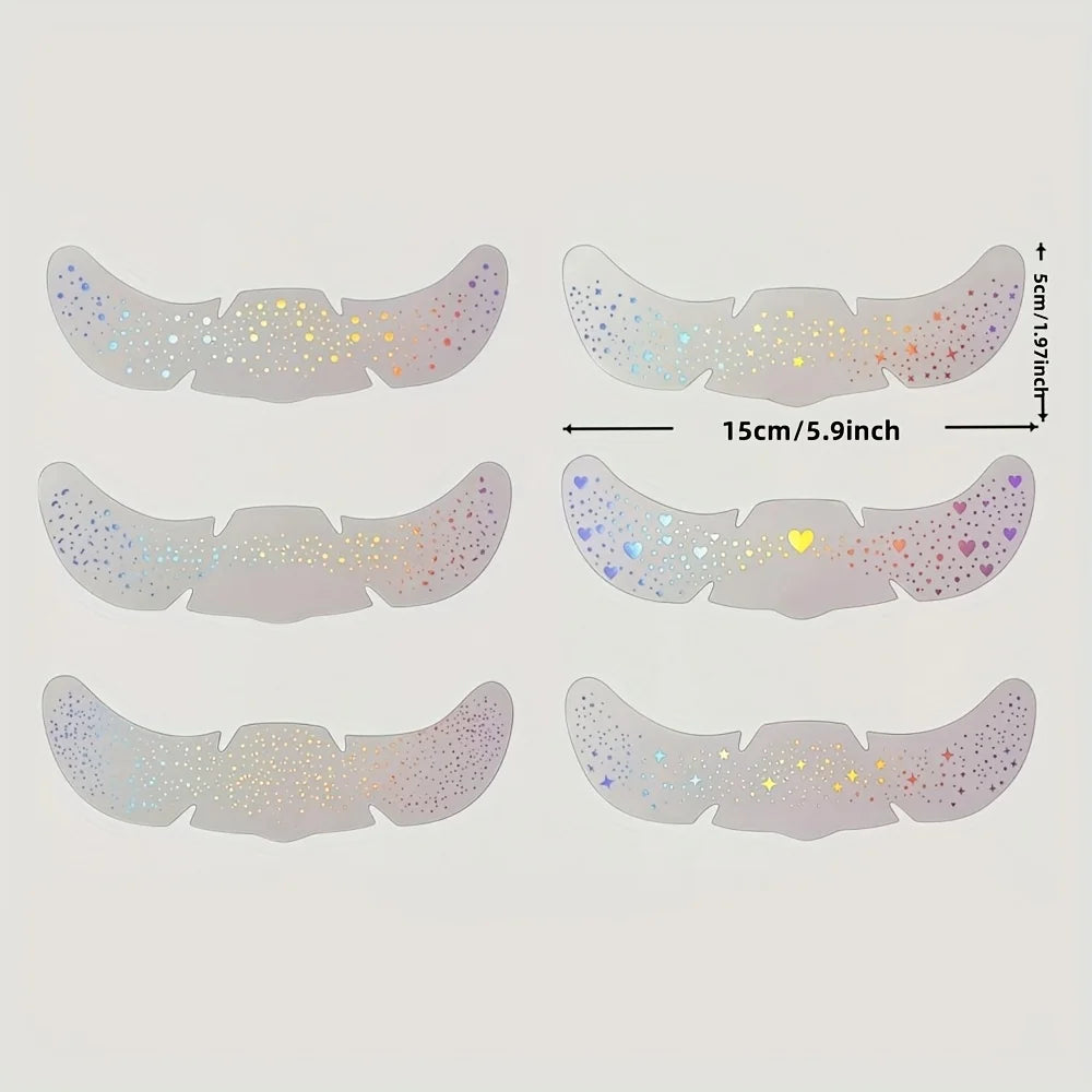 Glitter Freckle Stickers