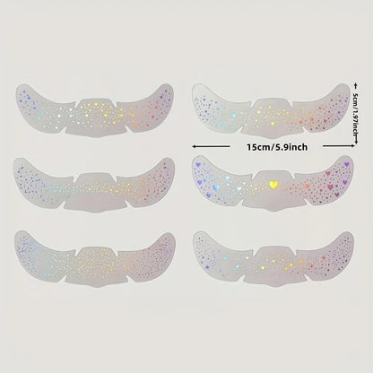 Glitter Freckle Stickers