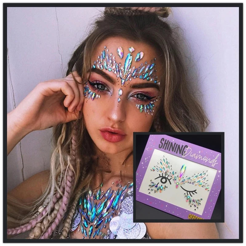 3D Face Tattoos