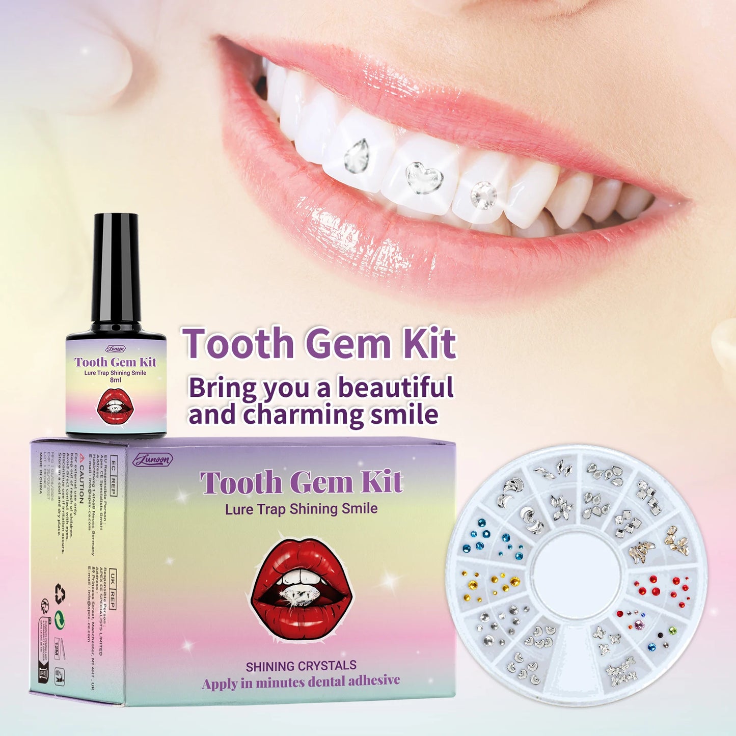 Glittering Teeth Decoration Kit