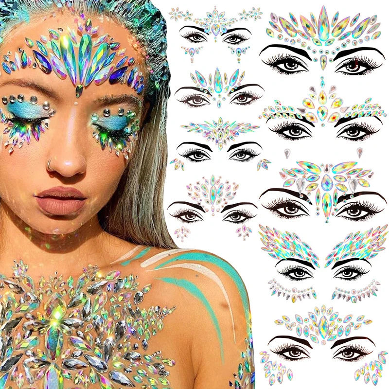 3D Face Tattoos