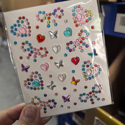 Sparkle Face Rhinestones