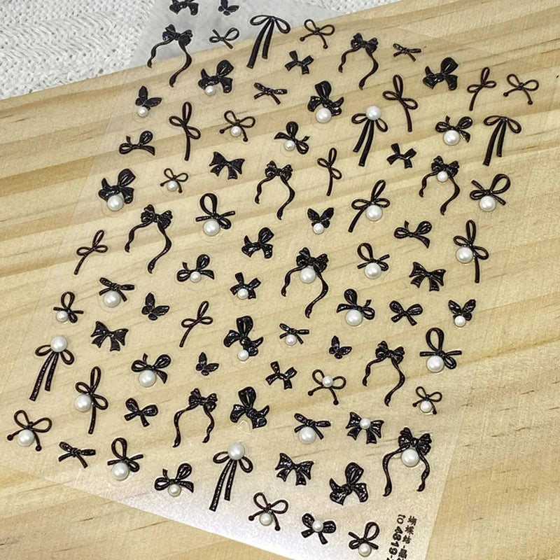 3D Flower Nail Stickers