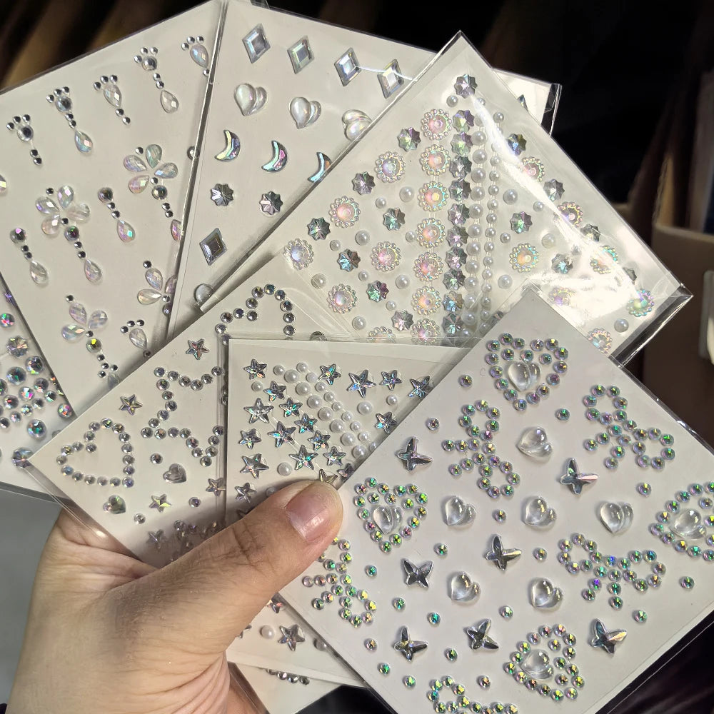 Sparkle Face Rhinestones