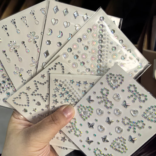 Sparkle Face Rhinestones