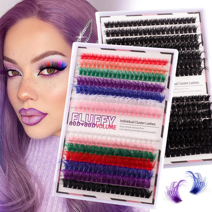 Natural Colored False Lashes