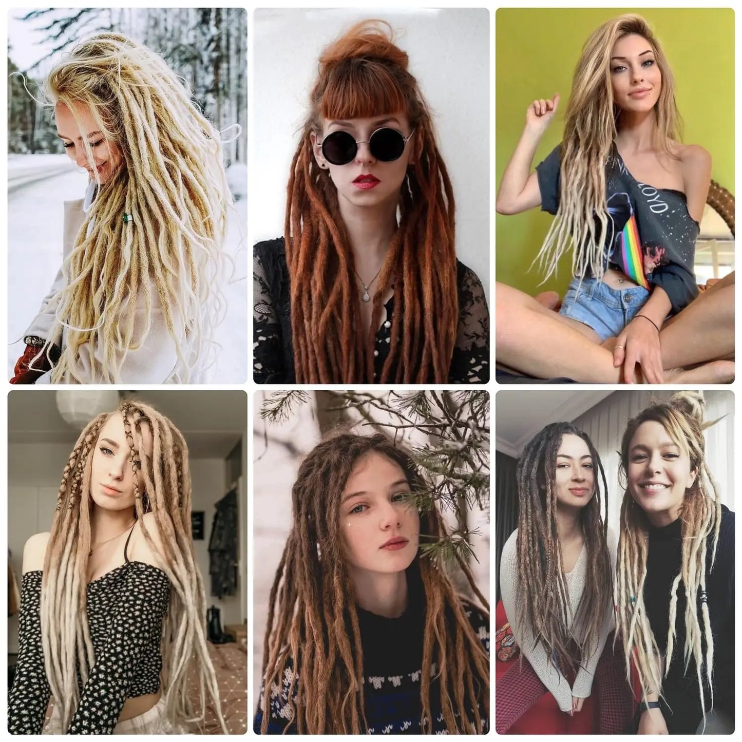 Synthetic Dreadlock Extensions