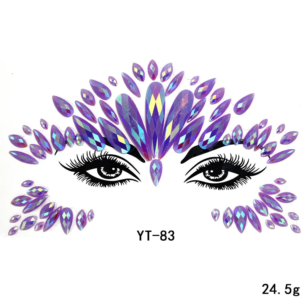 3D Face Tattoos
