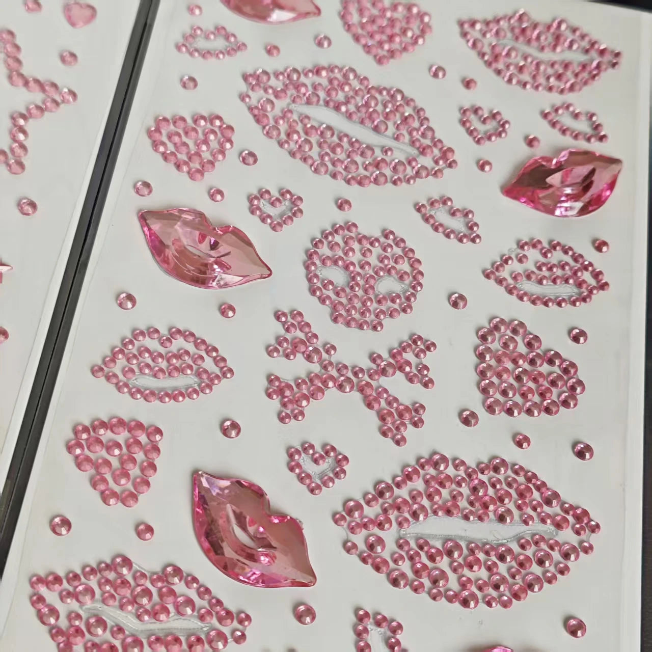 Valentine Face Stickers