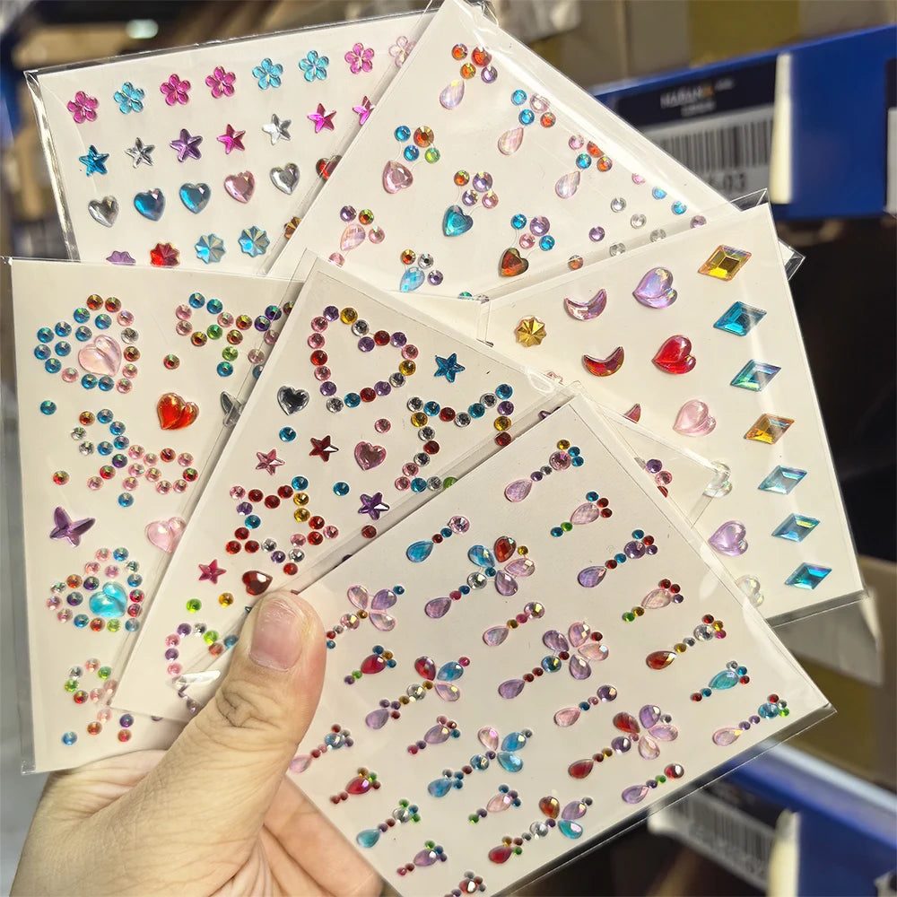 Sparkle Face Rhinestones