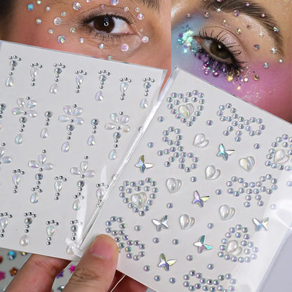 Sparkle Face Rhinestones