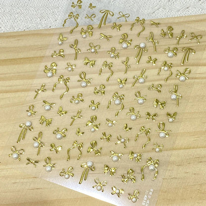 3D Flower Nail Stickers