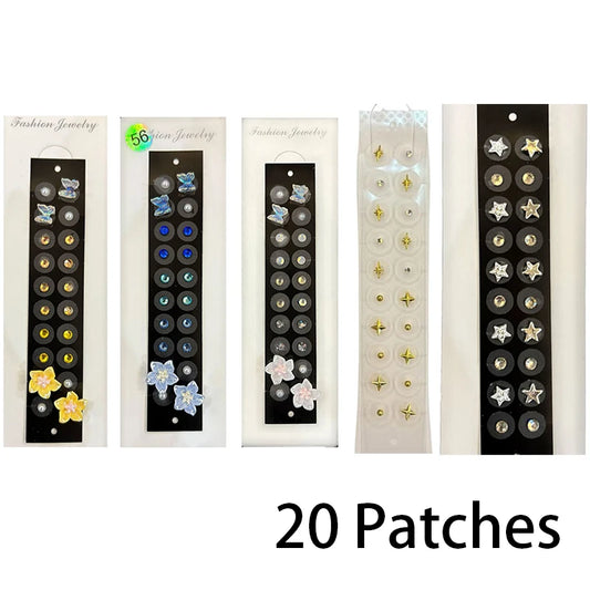 Rhinestone Ear Pressure Patches