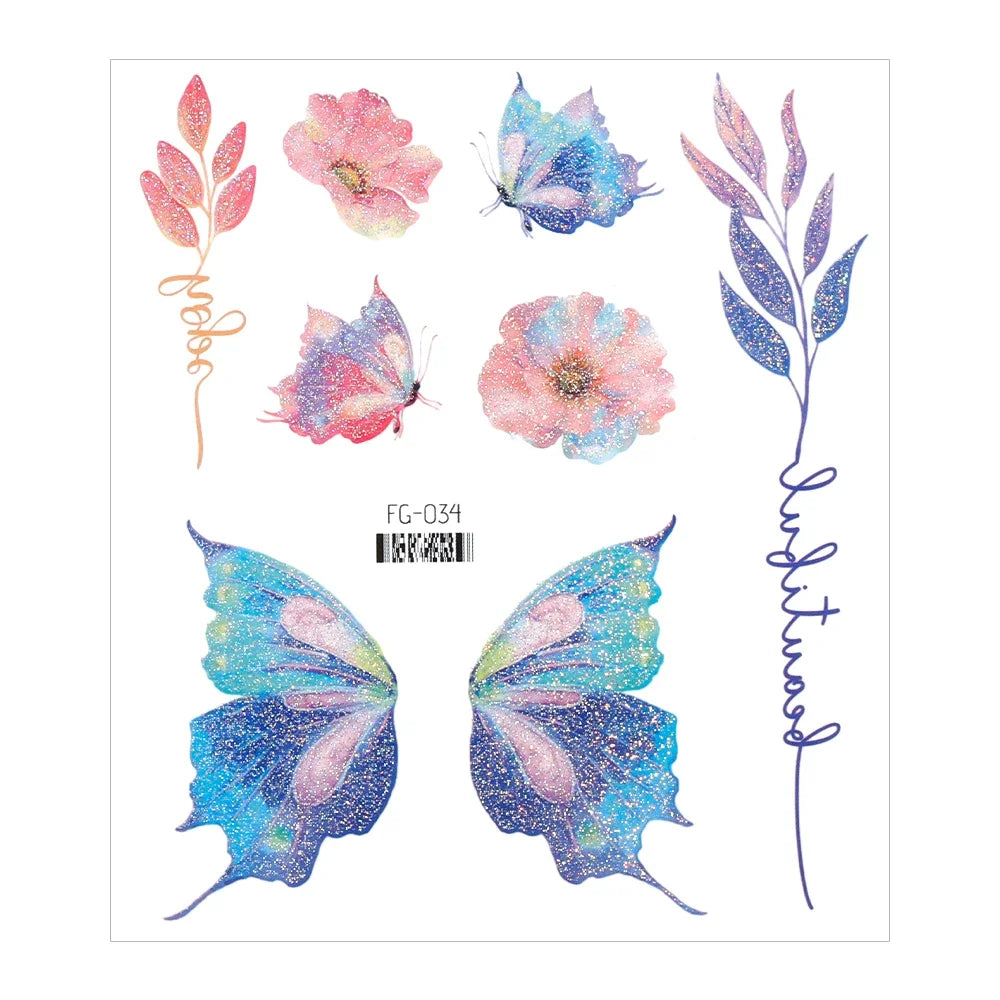 Festival Makeup Tattoo Stickers