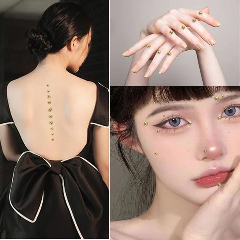 3D Fake Piercing Stickers
