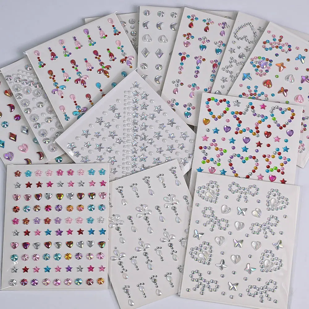 Sparkle Face Rhinestones