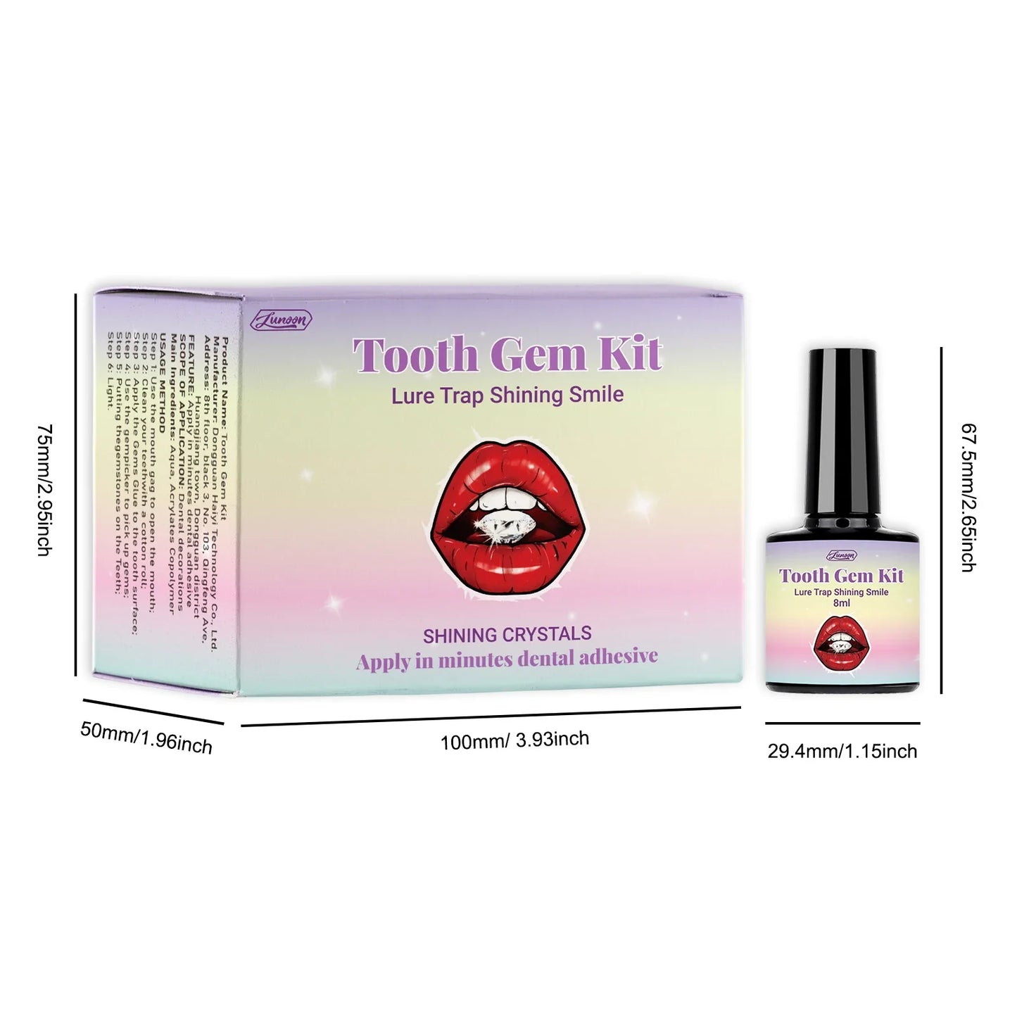 Glittering Teeth Decoration Kit
