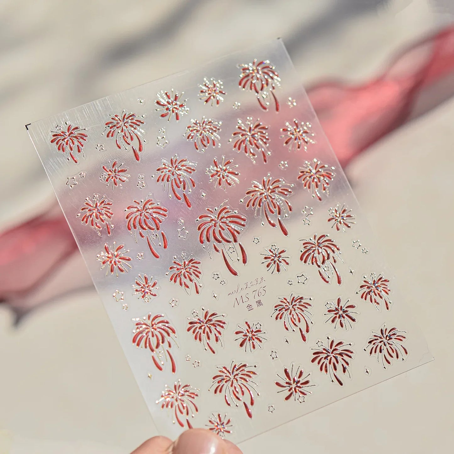 5D Glitter Nail Stickers