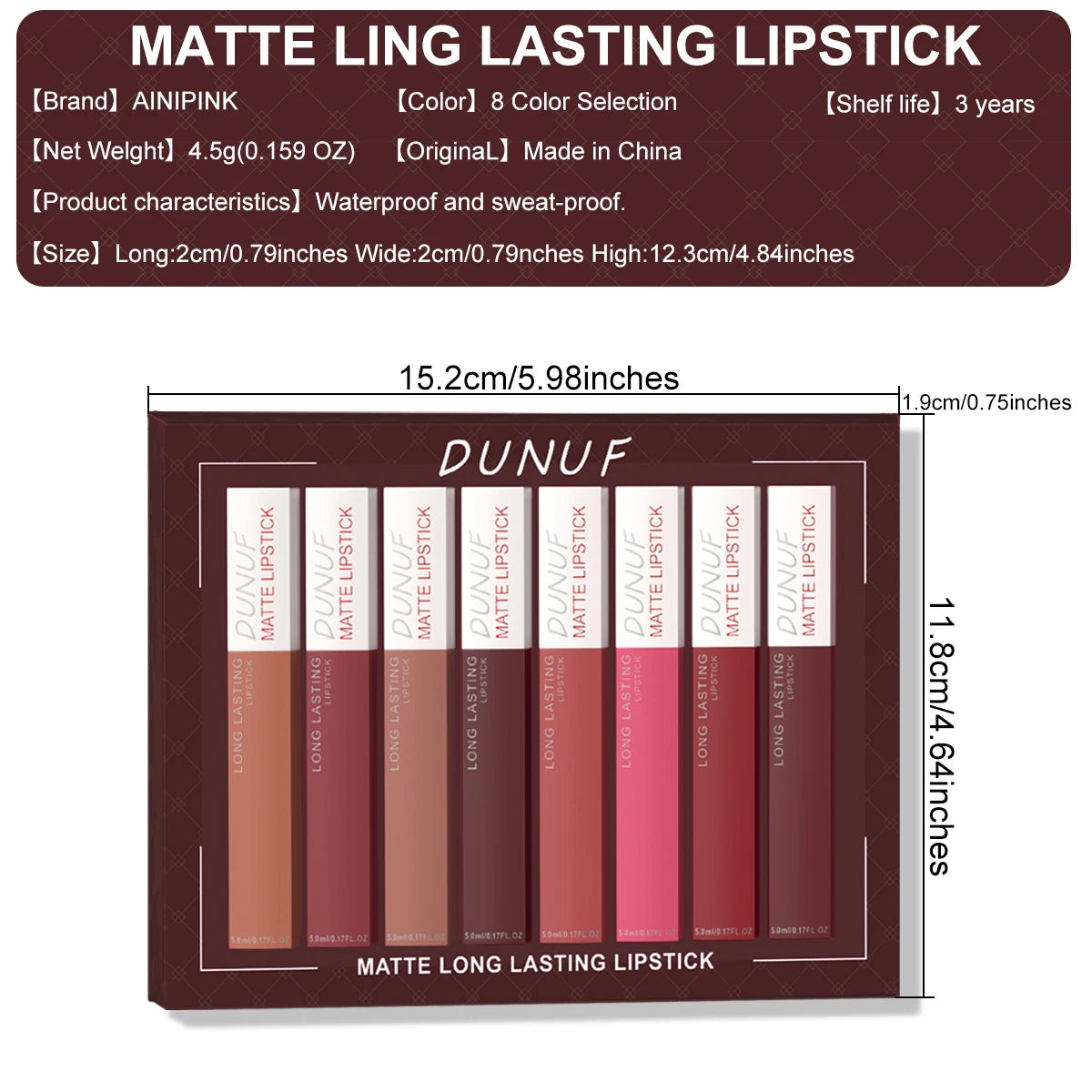 Matte Lip Gloss Set