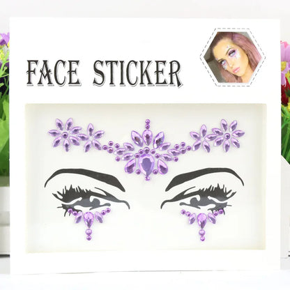 Makeup Face Rhinestones