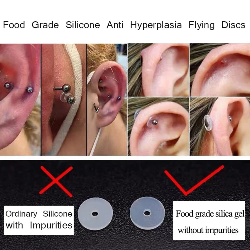 Silicone Piercing Discs