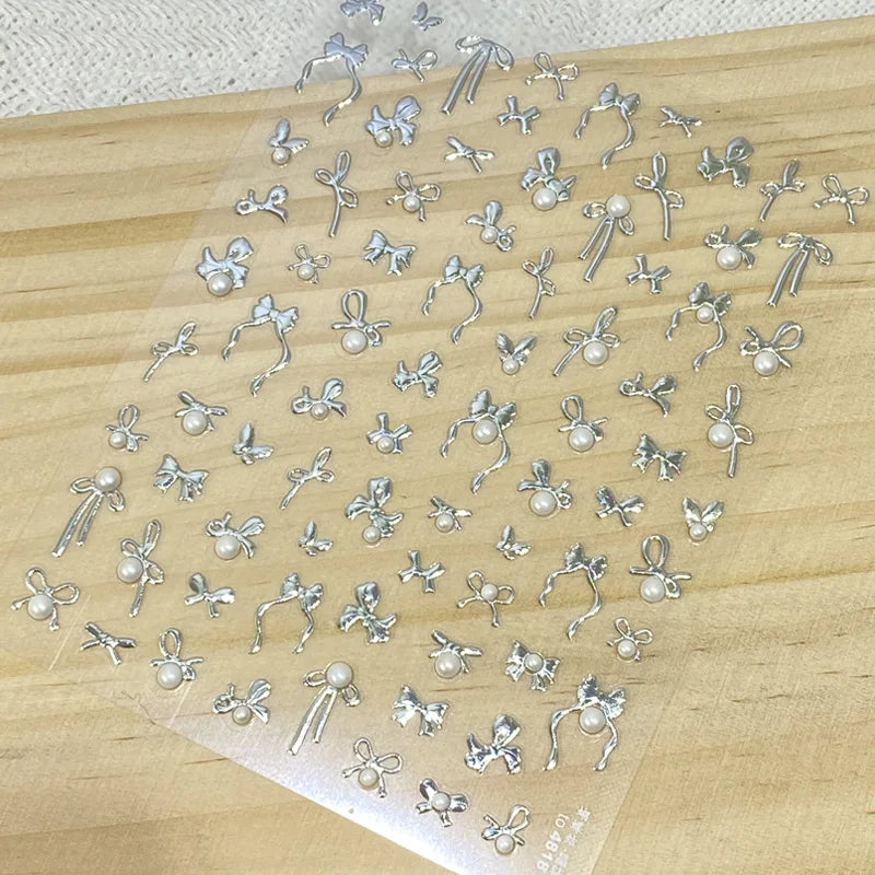 3D Flower Nail Stickers