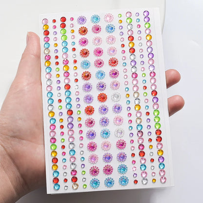 Colorful Face Rhinestones