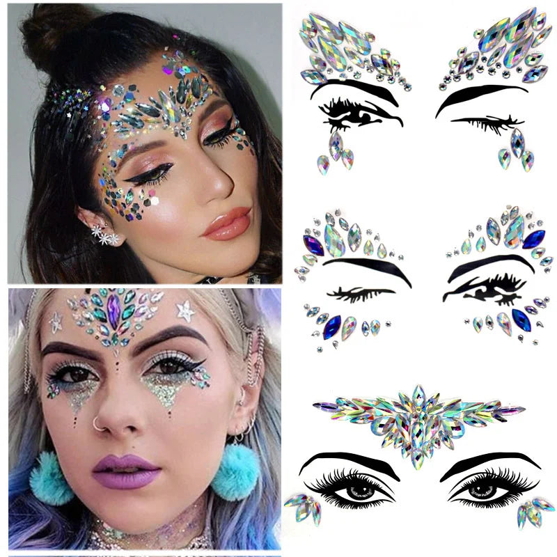 3D Face Tattoos