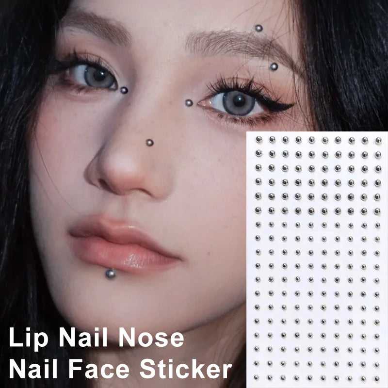 3D Fake Piercing Stickers