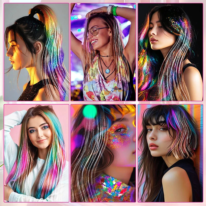 Glitter Hair Extensions