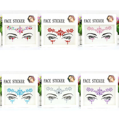 Makeup Face Rhinestones