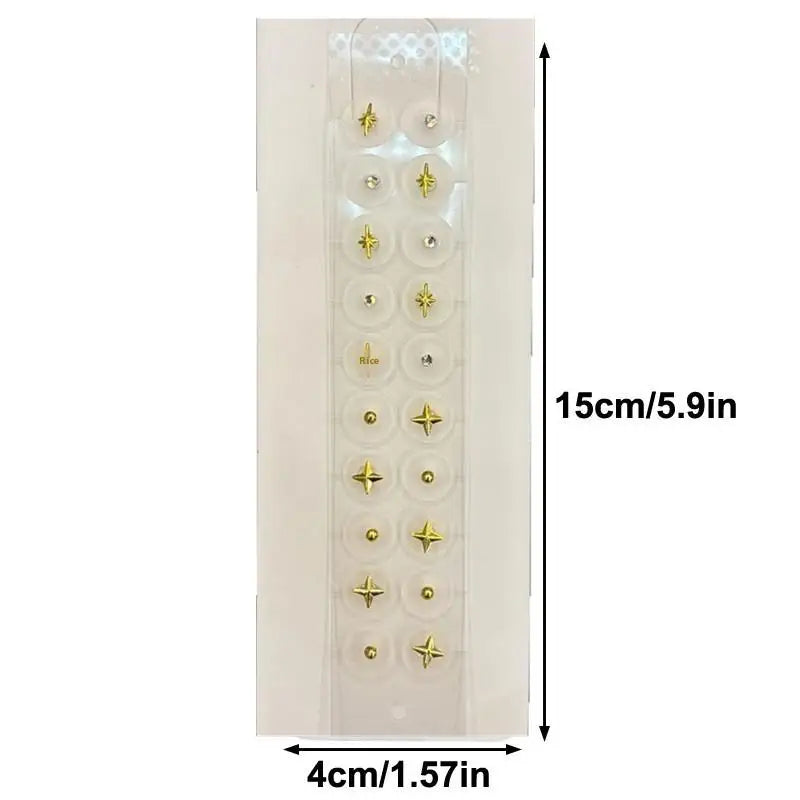 Rhinestone Ear Pressure Patches