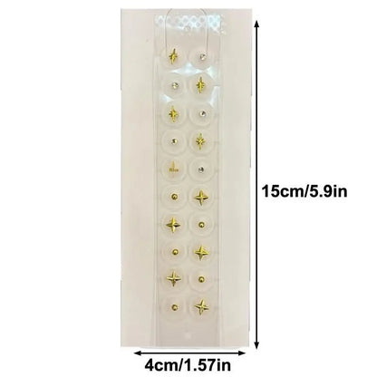 Rhinestone Ear Pressure Patches