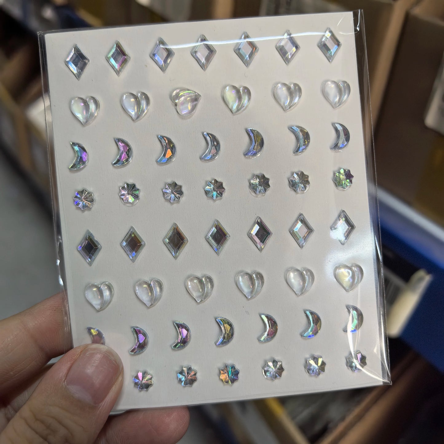 Sparkle Face Rhinestones